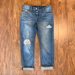 Levi’s 501 Distressed Capris Size 26